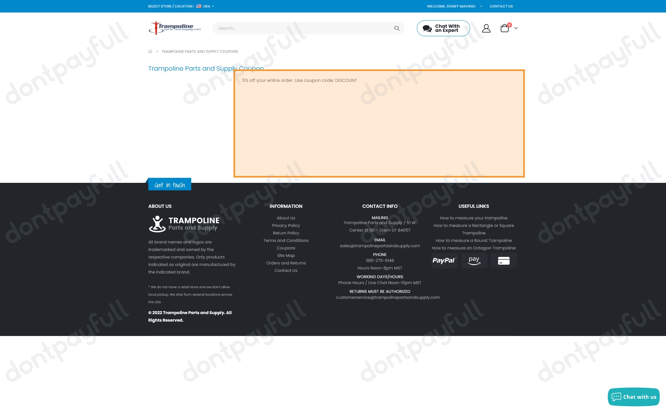 75 Off Trampoline Parts and Supply Coupons, August 2024