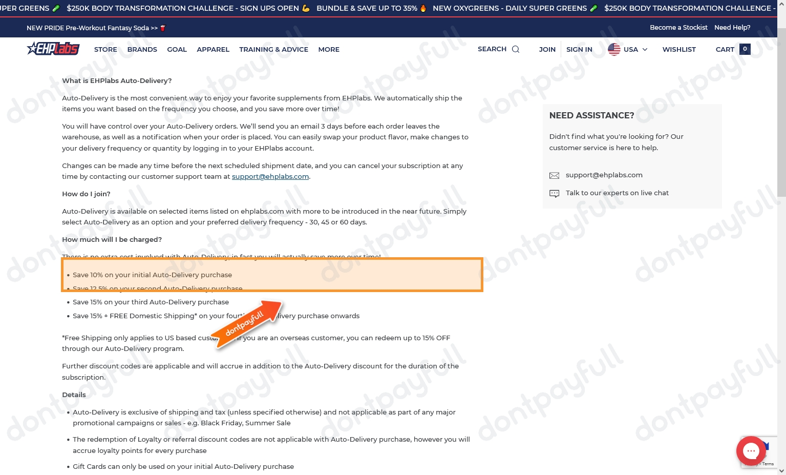 62 Off EHP Labs DISCOUNT CODES ⇨ October 2024