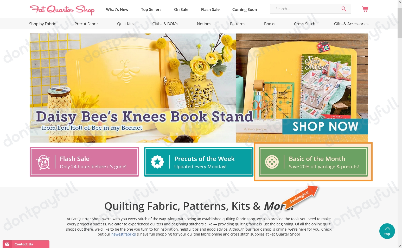 90 Off Fat Quarter Shop Discount Codes November 2024