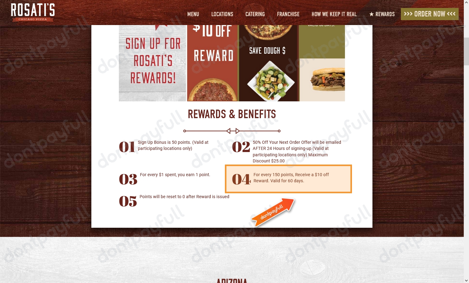 Rosati's Printable Coupon