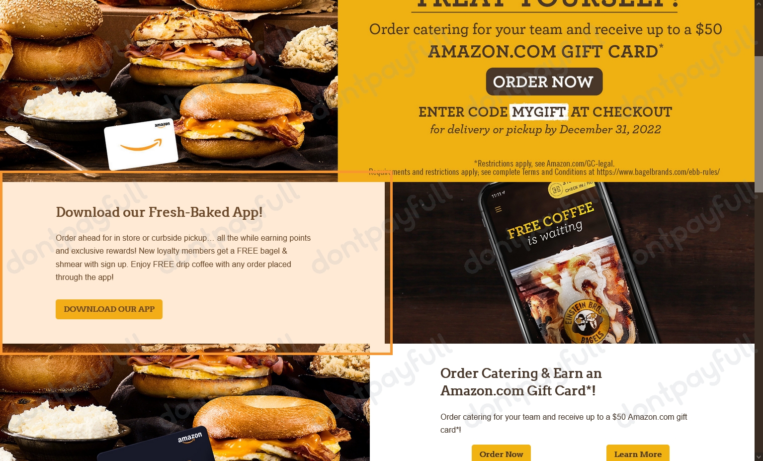 Einstein Bros. Bagels Coupons (10 Discount) Jul 2022