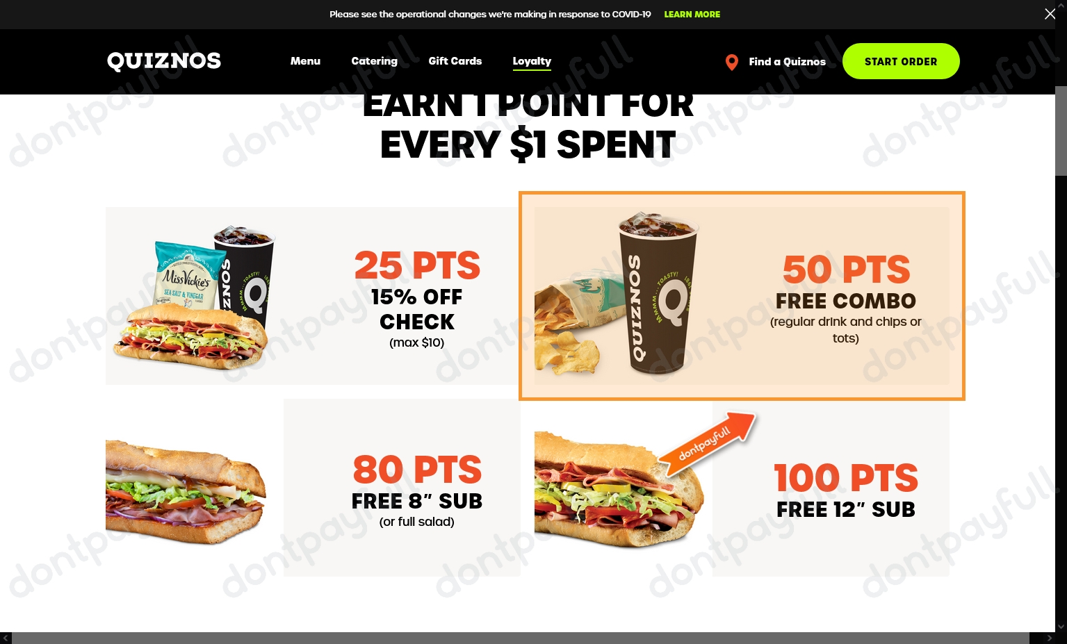 15 Off Quiznos Coupons, Coupon Codes September 2024
