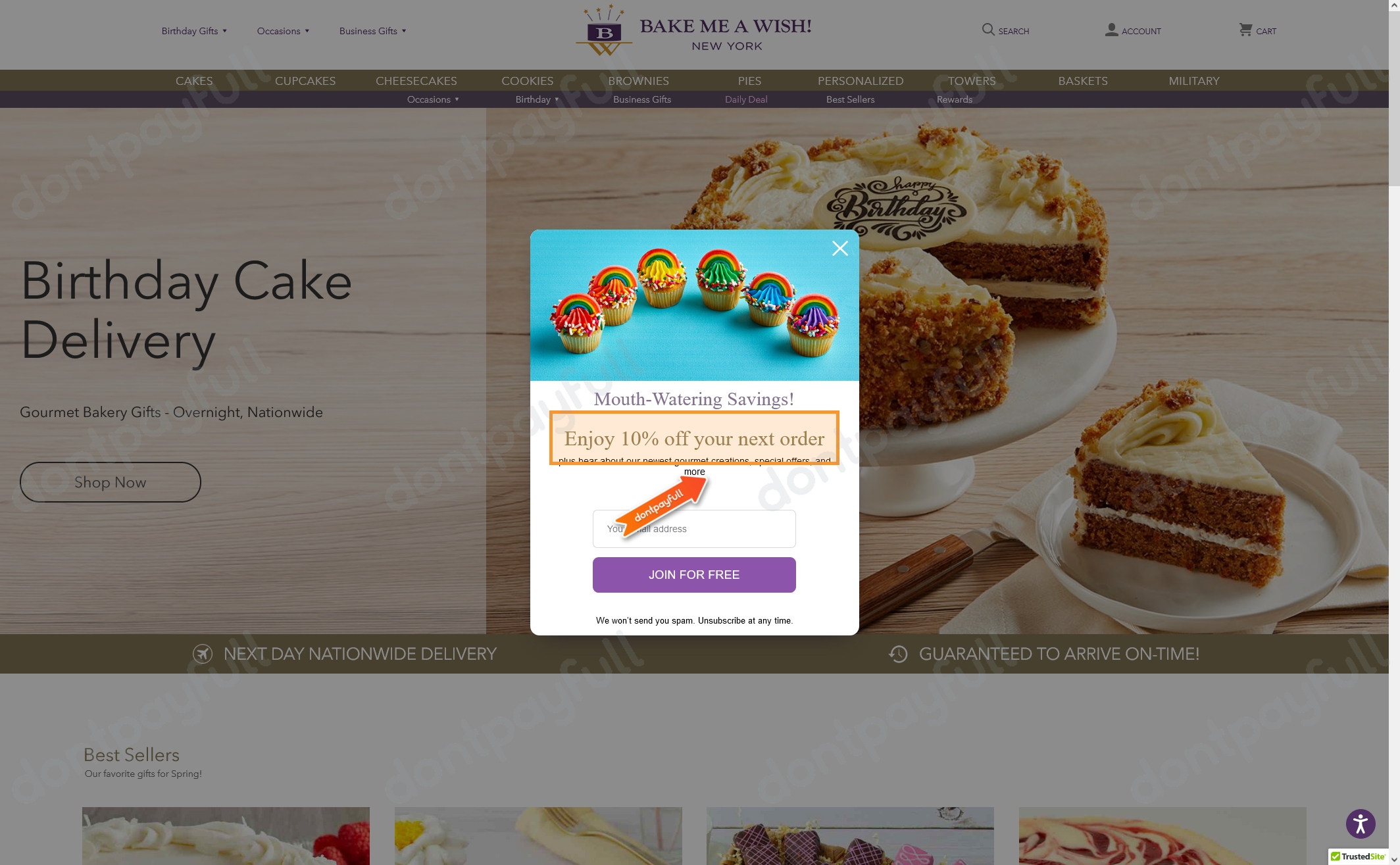 50% Off Bake Me A Wish Coupons & Promo Codes - Nov 2022