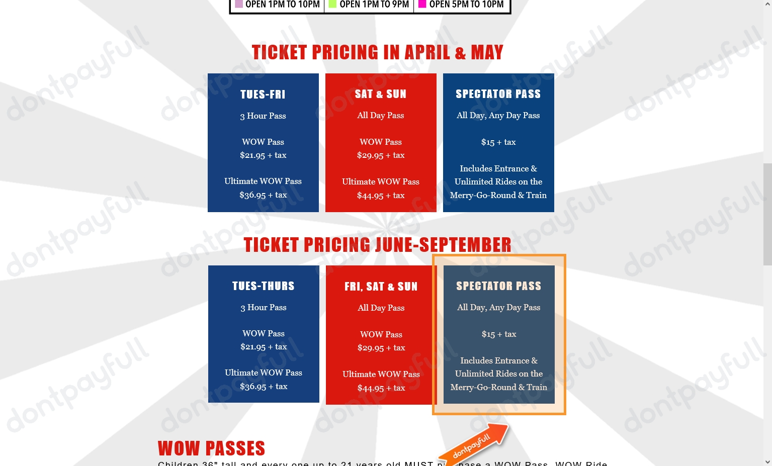 Wonderland Park Coupons (5.95 Discount) Dec 2022