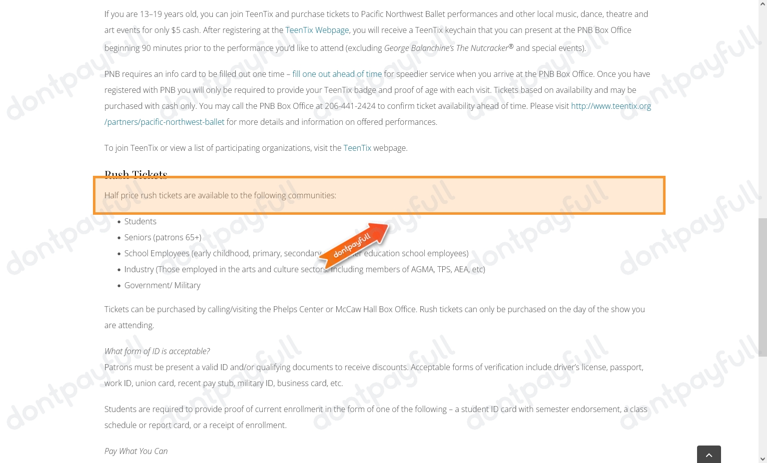 50 Off Pacific Northwest Ballet Promo Codes, August 2024