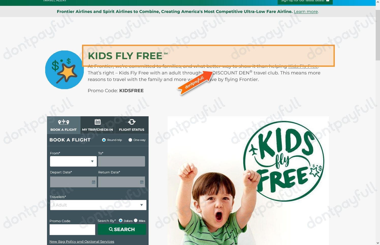 Frontier Airlines Promo Codes (100% Discount) - Oct 2022