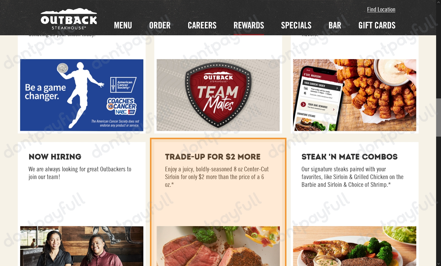 50 Off Outback Coupons, Promo Codes & Free Shipping