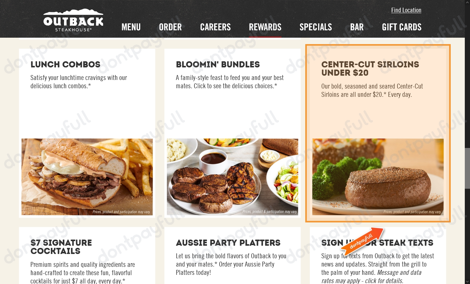 50% Off Outback Coupons, Promo Codes & Free Shipping