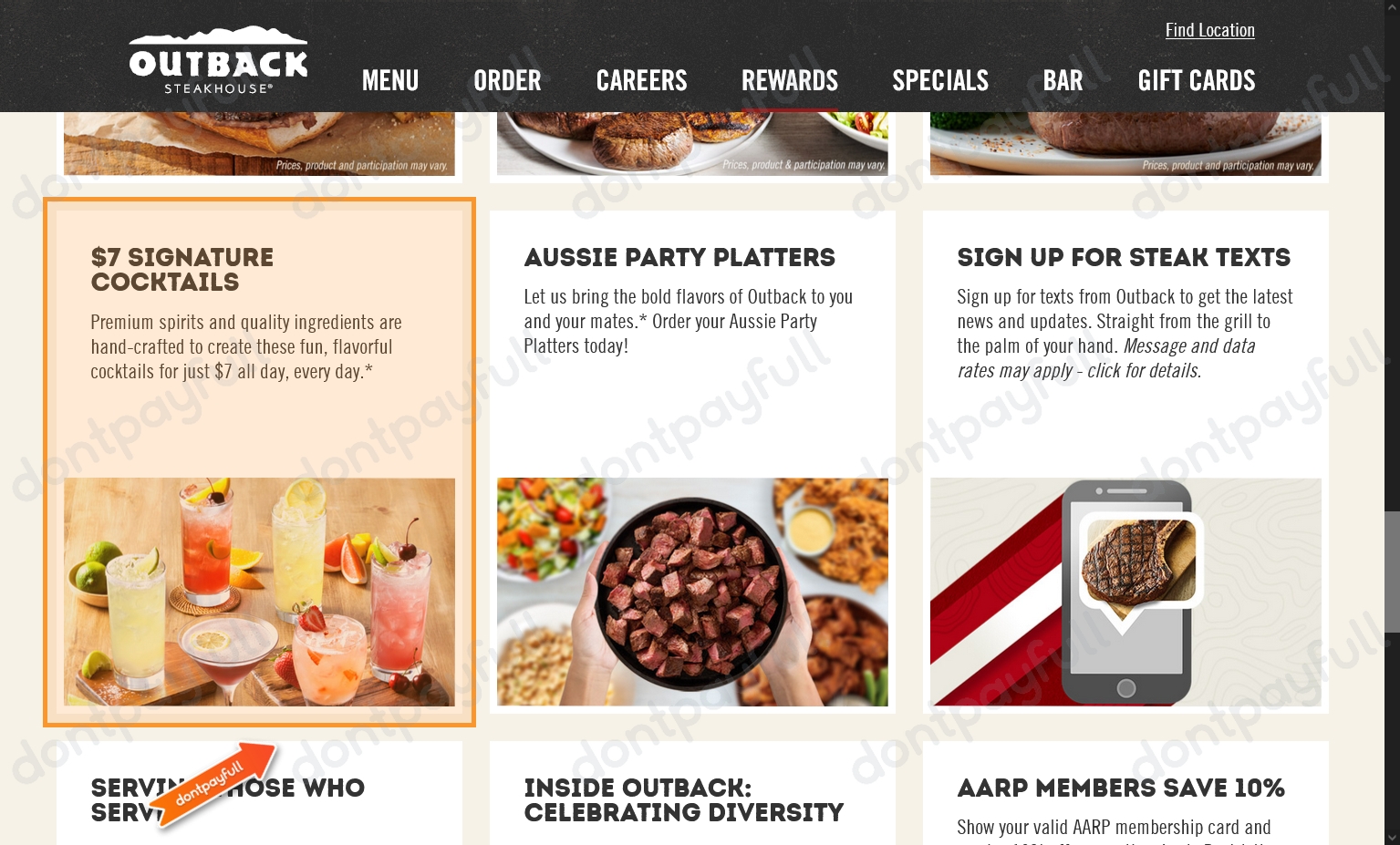 50 Off Outback Coupons, Promo Codes & Free Shipping