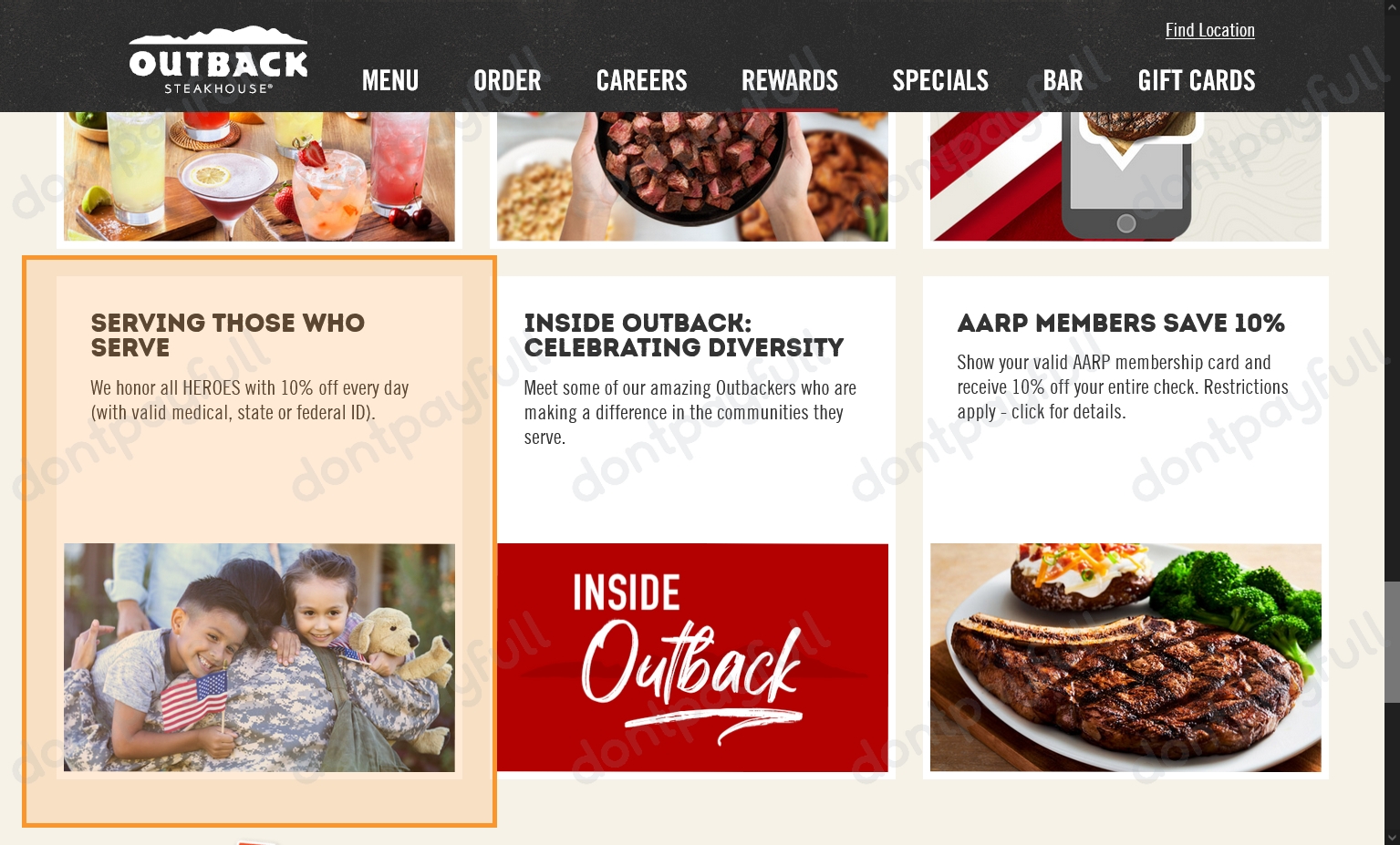 50% Off Outback Coupons, Promo Codes & Free Shipping