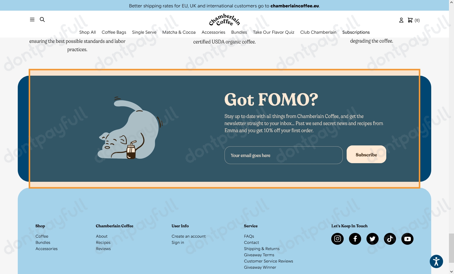 30 Off Chamberlain Coffee PROMO CODE ⇨ March 2024