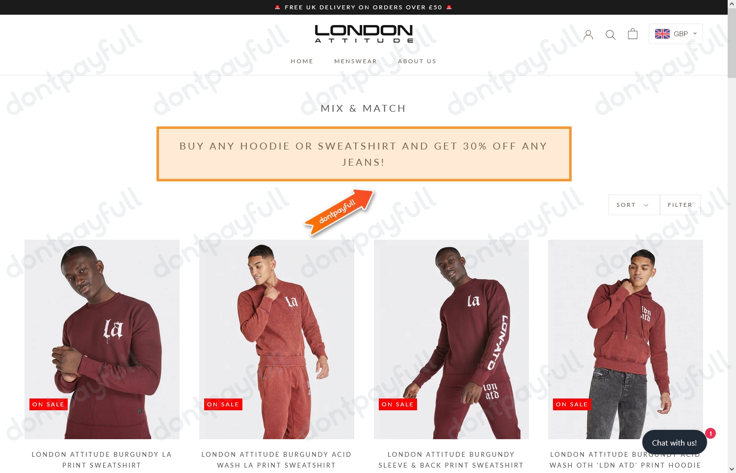 50 Off London Attitude DISCOUNT CODE ⇨ March 2024