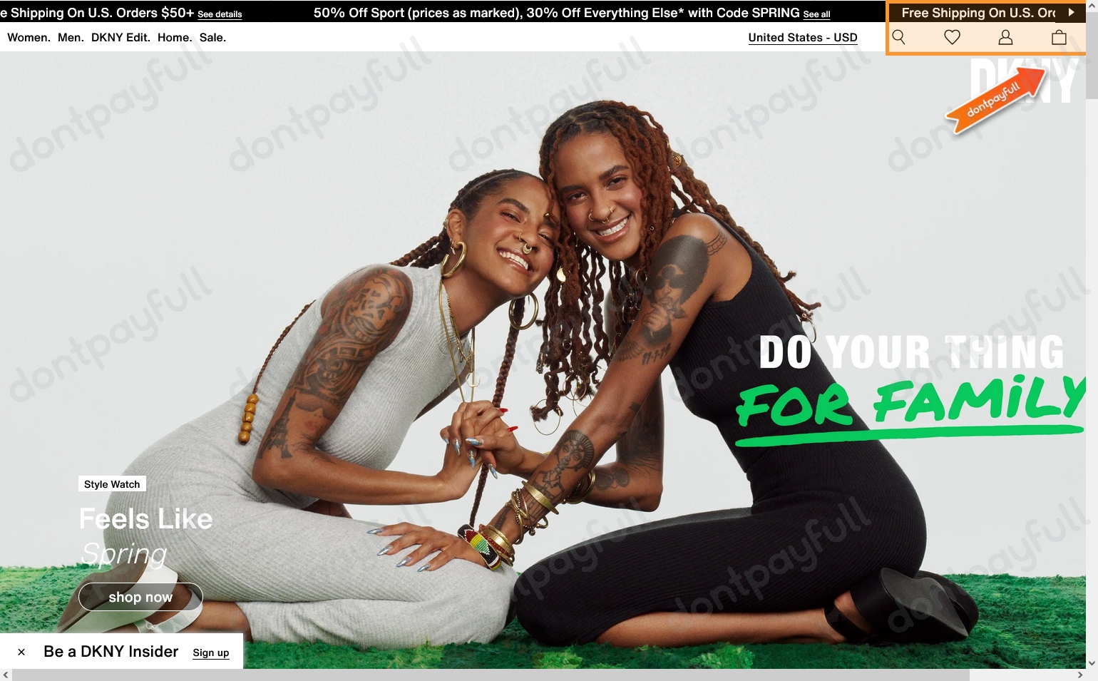 dkny discount code
