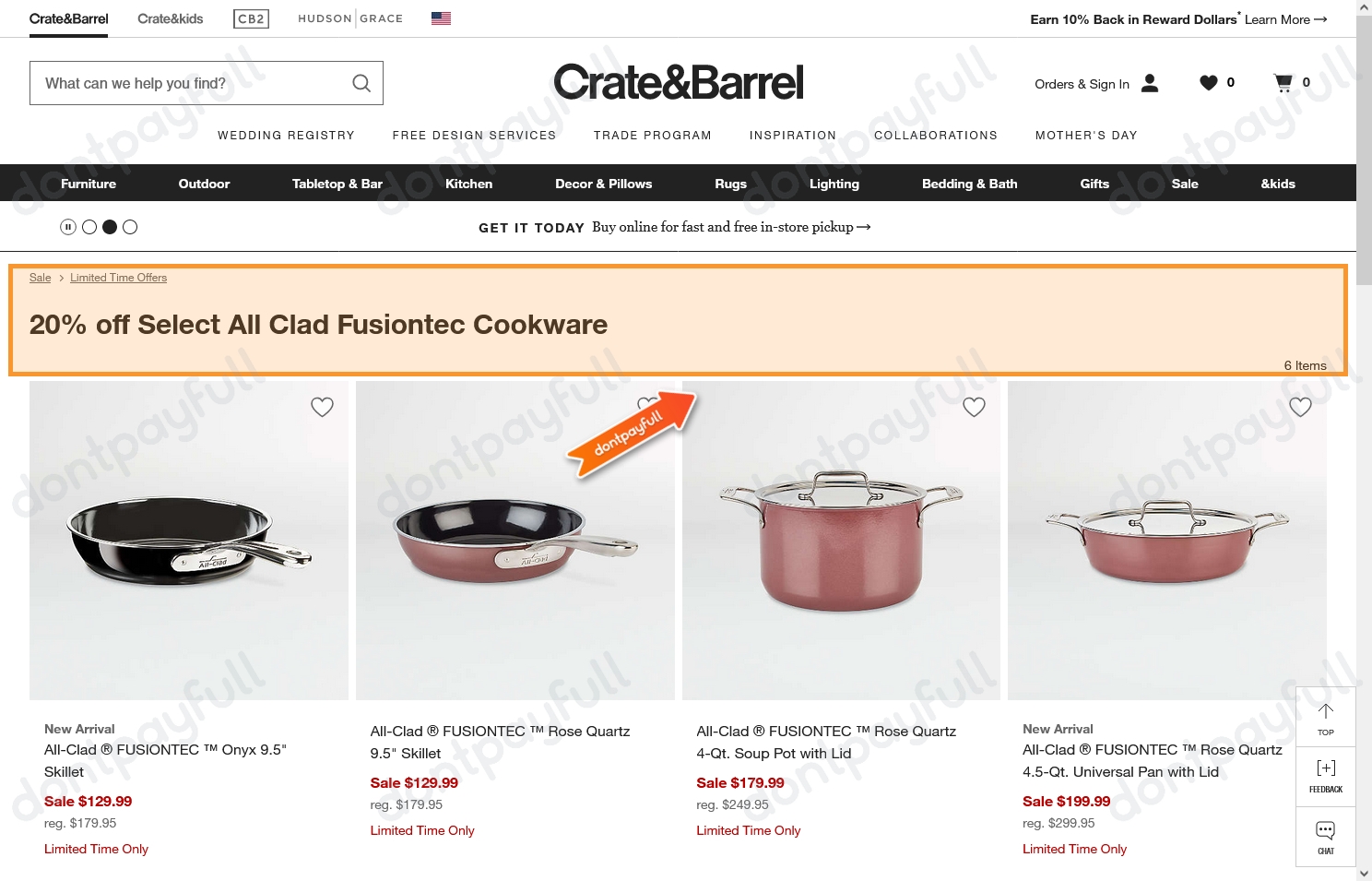 77 Off Crate and Barrel Coupon, Promo Codes Mar 2024