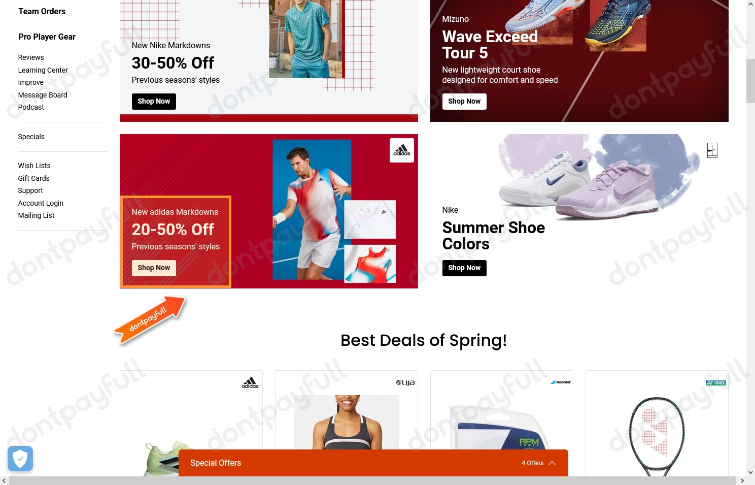 85 Off Tennis Warehouse Coupons & Promo Codes Jan 2023