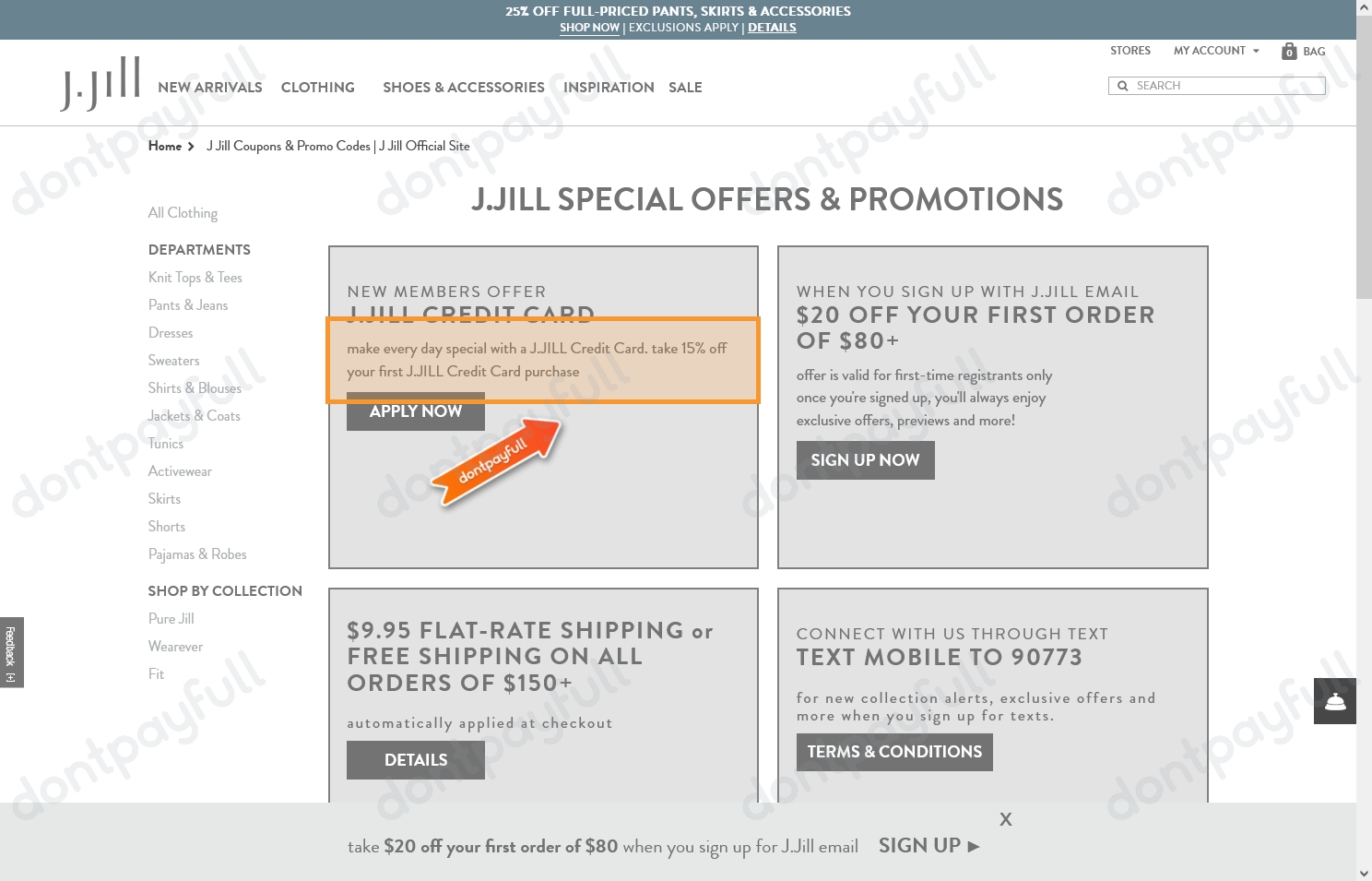 70 Off J.Jill Promo Code, Coupons January 2025