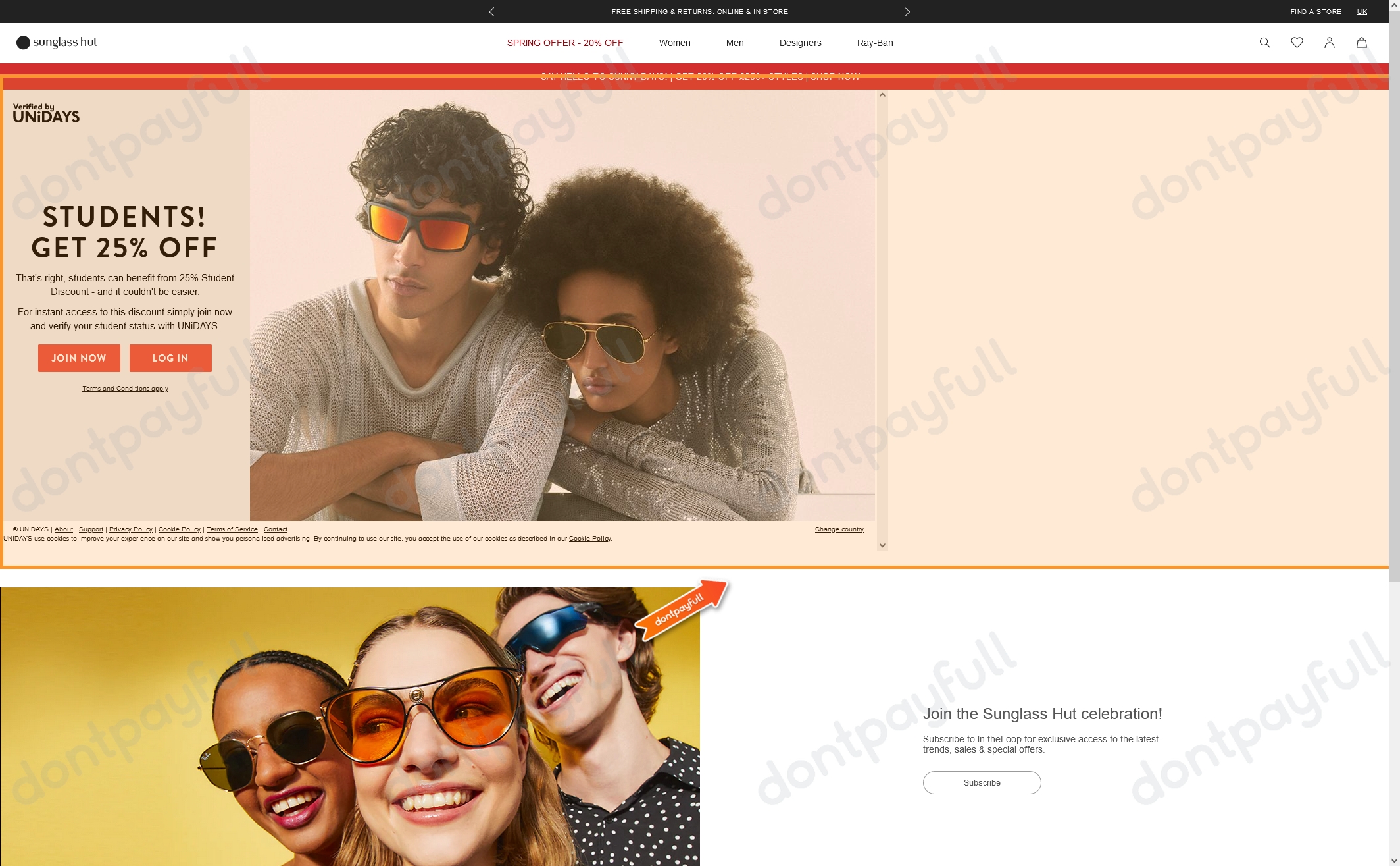 Ray-Ban RB2205 Bill One 60 Brown & Havana Sunglasses | Sunglass Hut  Australia