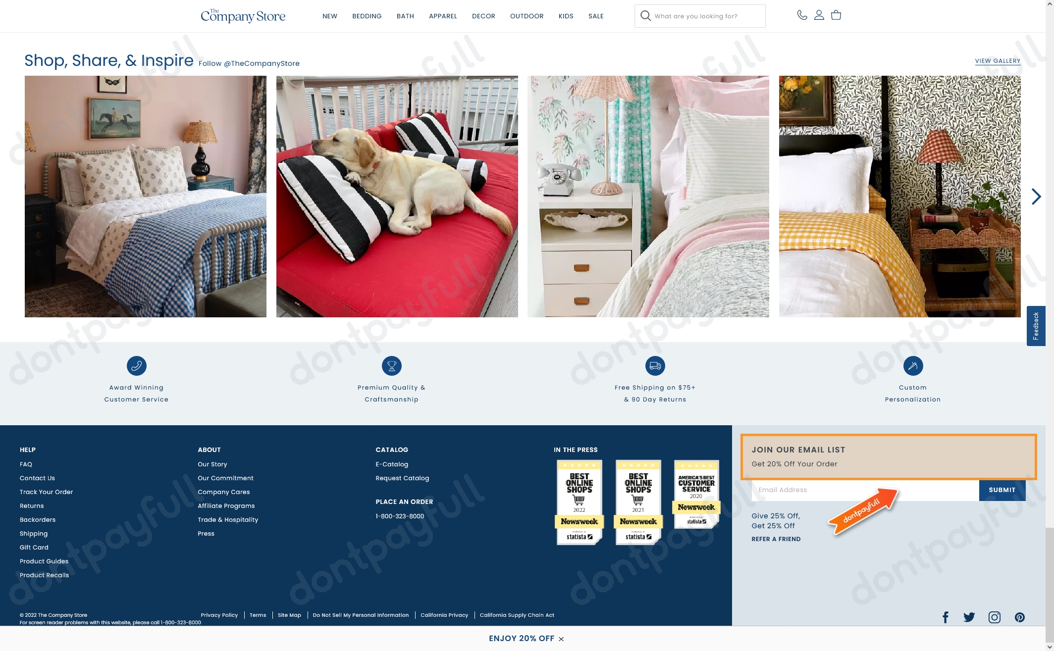 95% Off The Company Store Coupons & Promo Codes - 2022