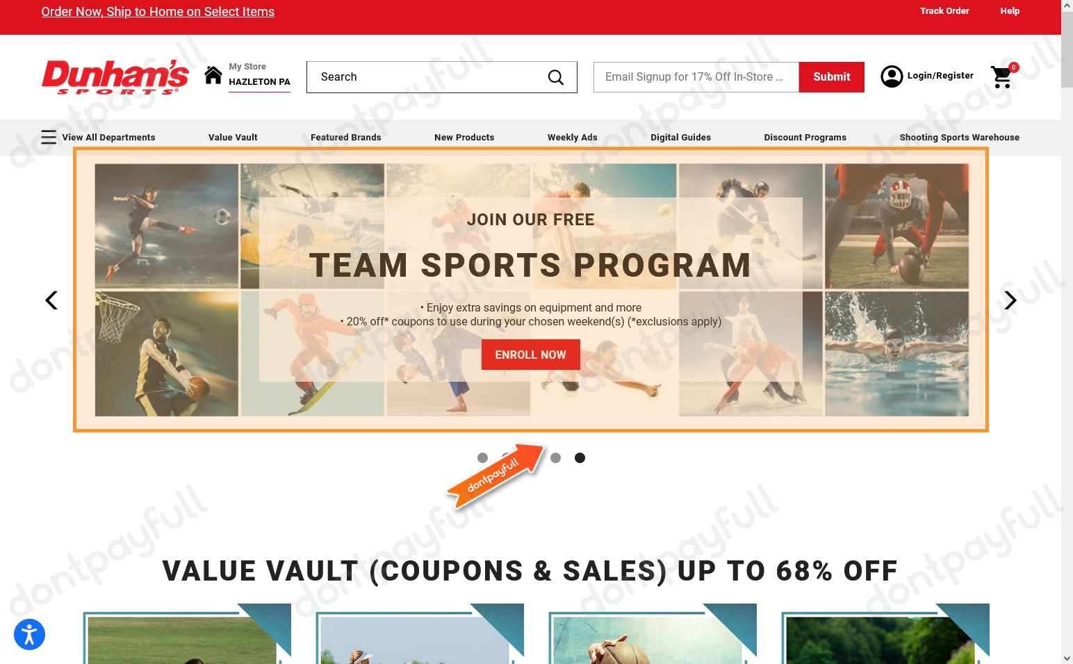 73 Off Dunham's Sports Coupons ⇨ November 2024