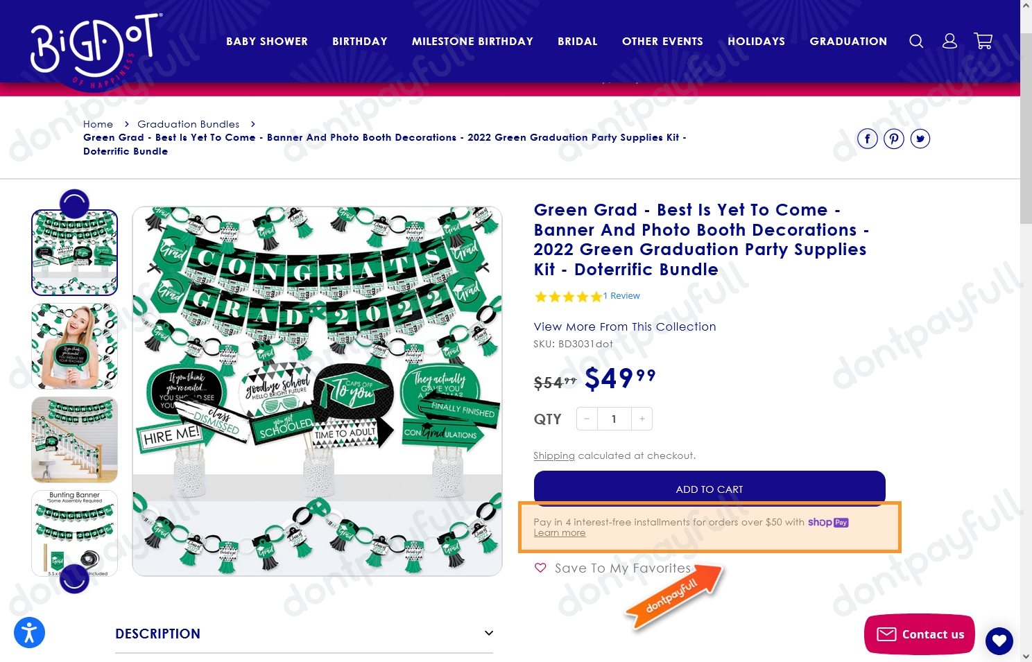 Big Dot of Happiness Coupons (35% Discount) - Nov 2022