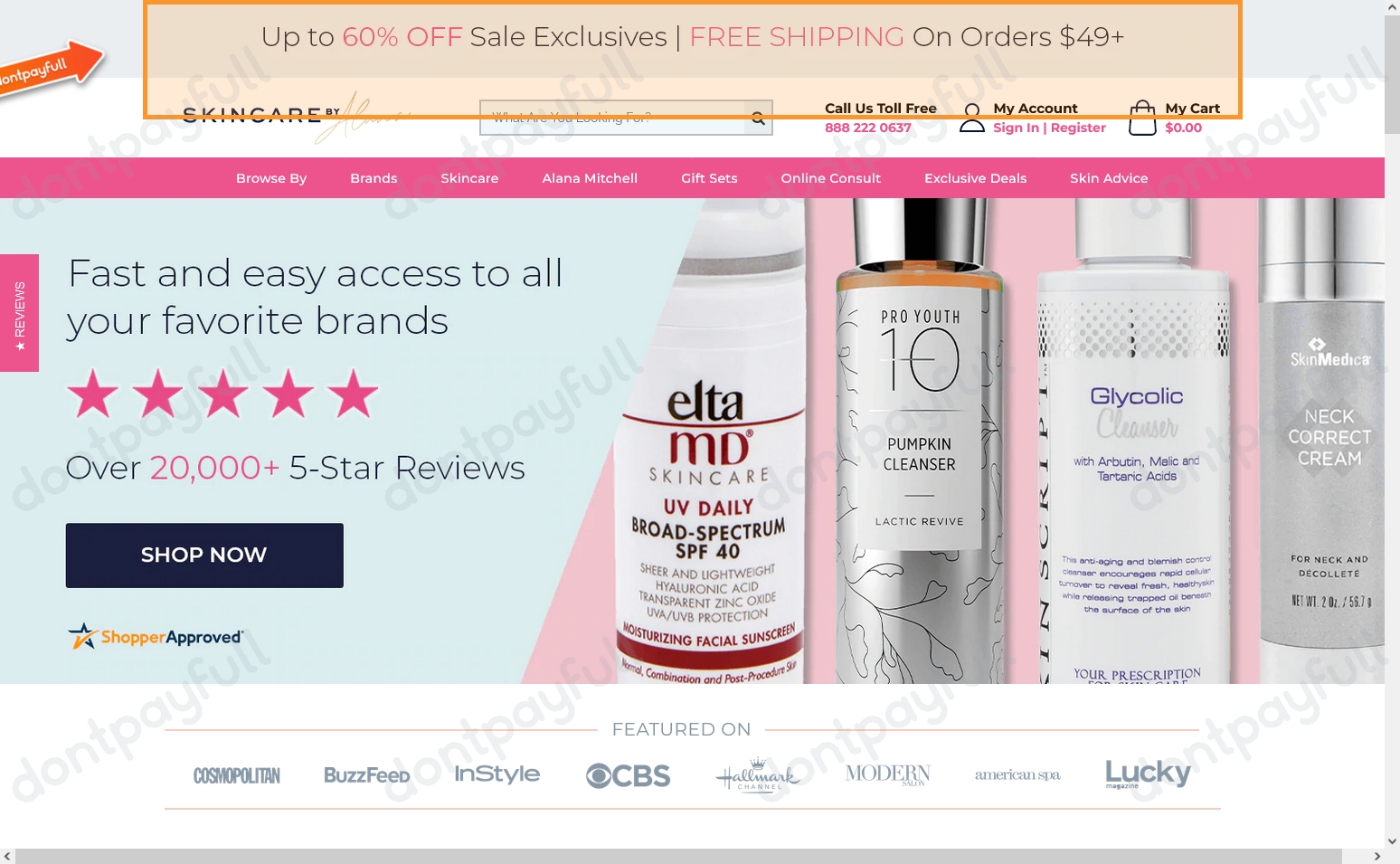 65 Off Skincare by Alana Coupon Codes, September 2024