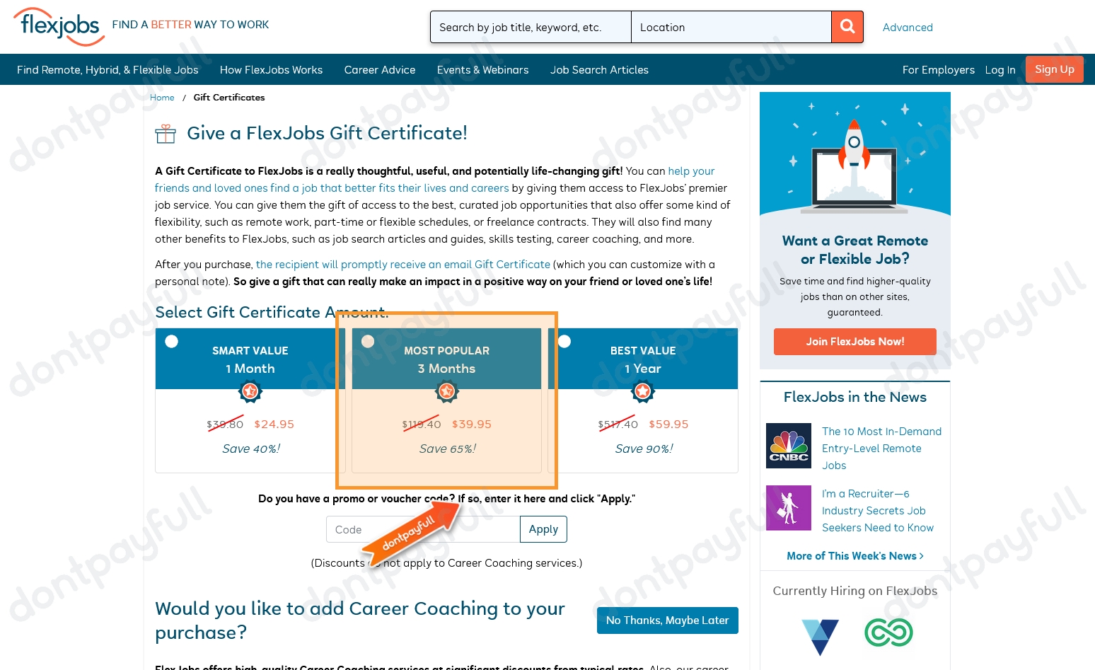 90 Off FlexJobs PROMO CODE 20 ACTIVE August 2023
