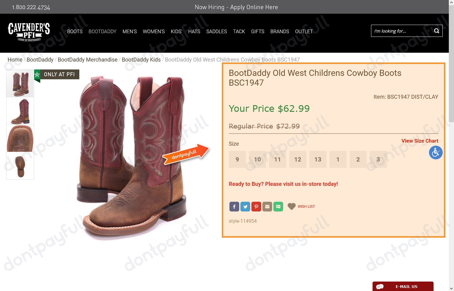 75% Off PFI Western Coupons, Promo Codes & Free Shipping