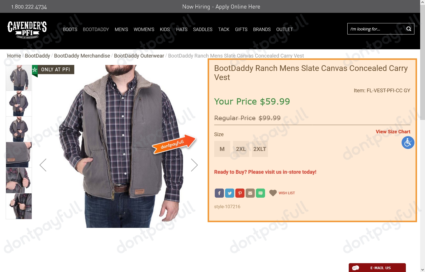 75% Off PFI Western Coupons, Promo Codes & Free Shipping