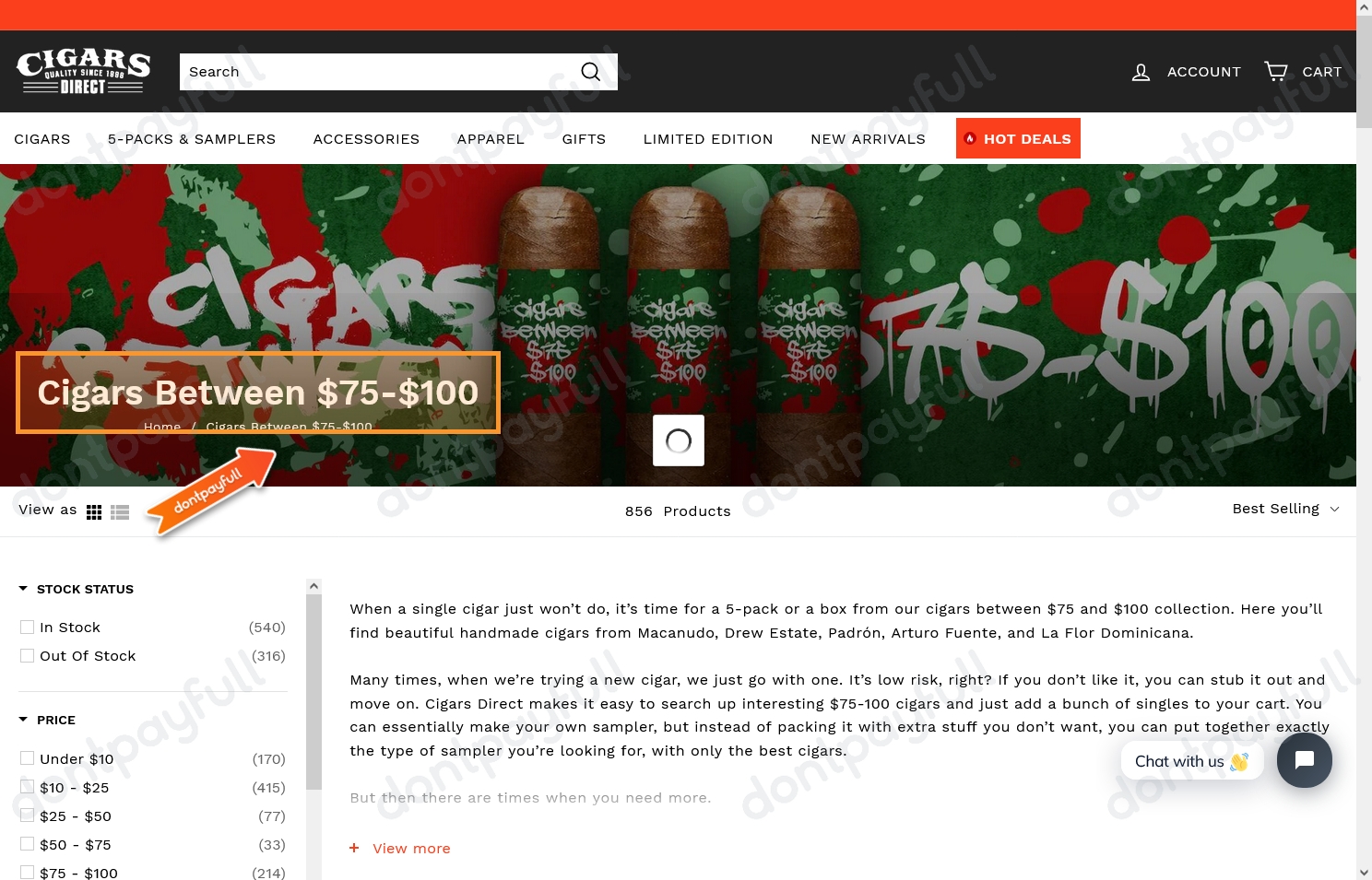 60 Off Cigars Direct COUPONS (25 ACTIVE) October 2024