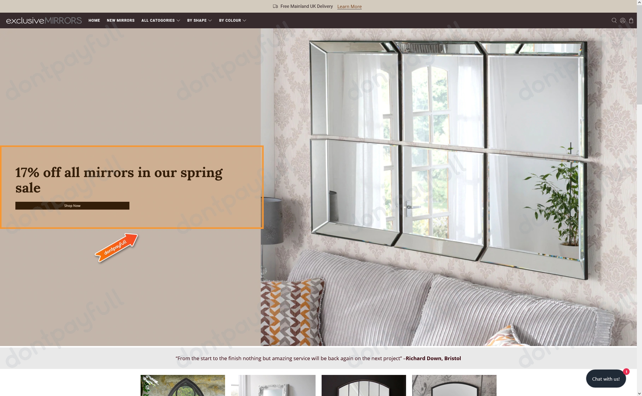 50 Off Exclusive Mirrors DISCOUNT CODE ⇨ May 2024