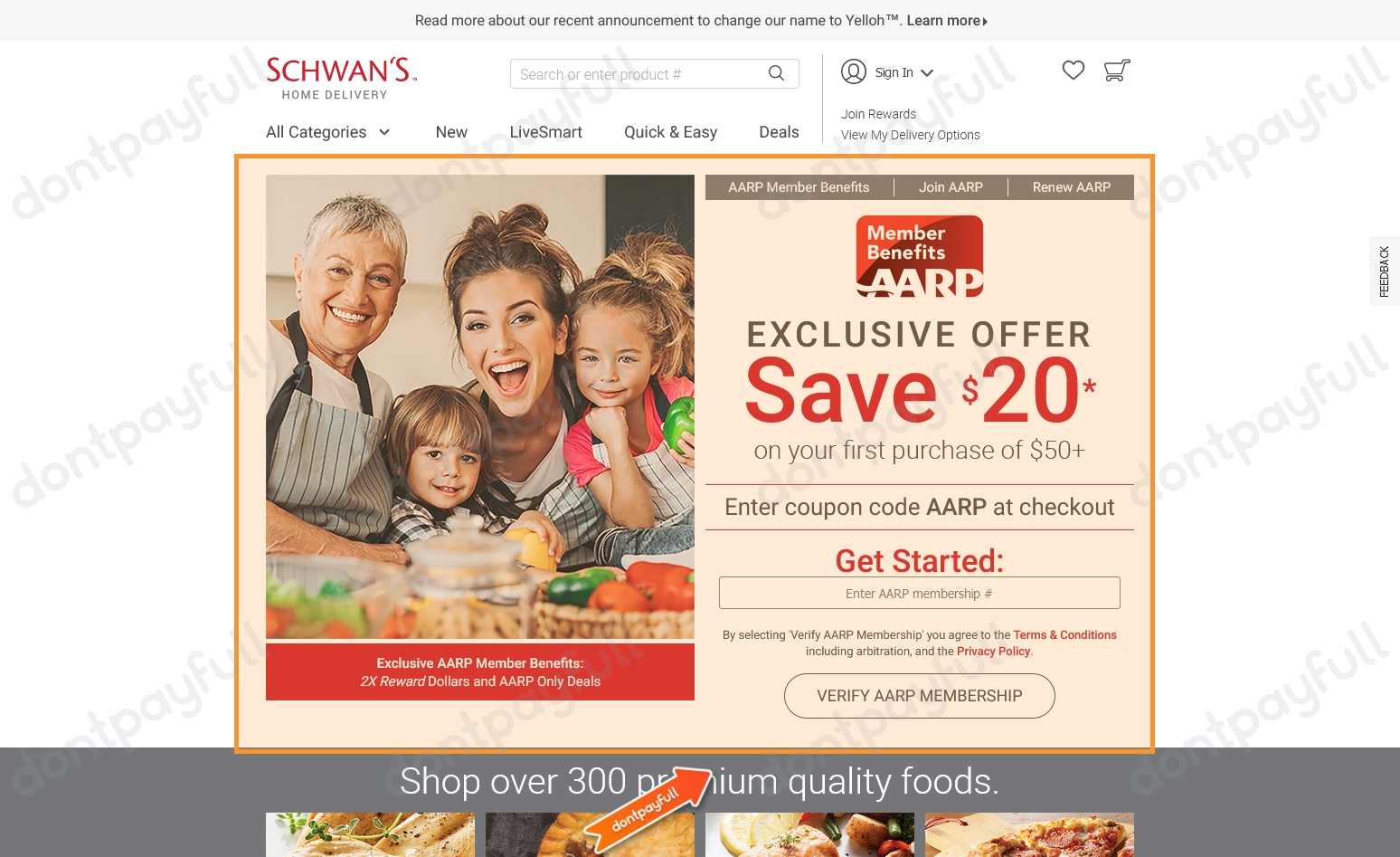 50% Off Schwan's Coupons & Promo Codes - Sep 2022