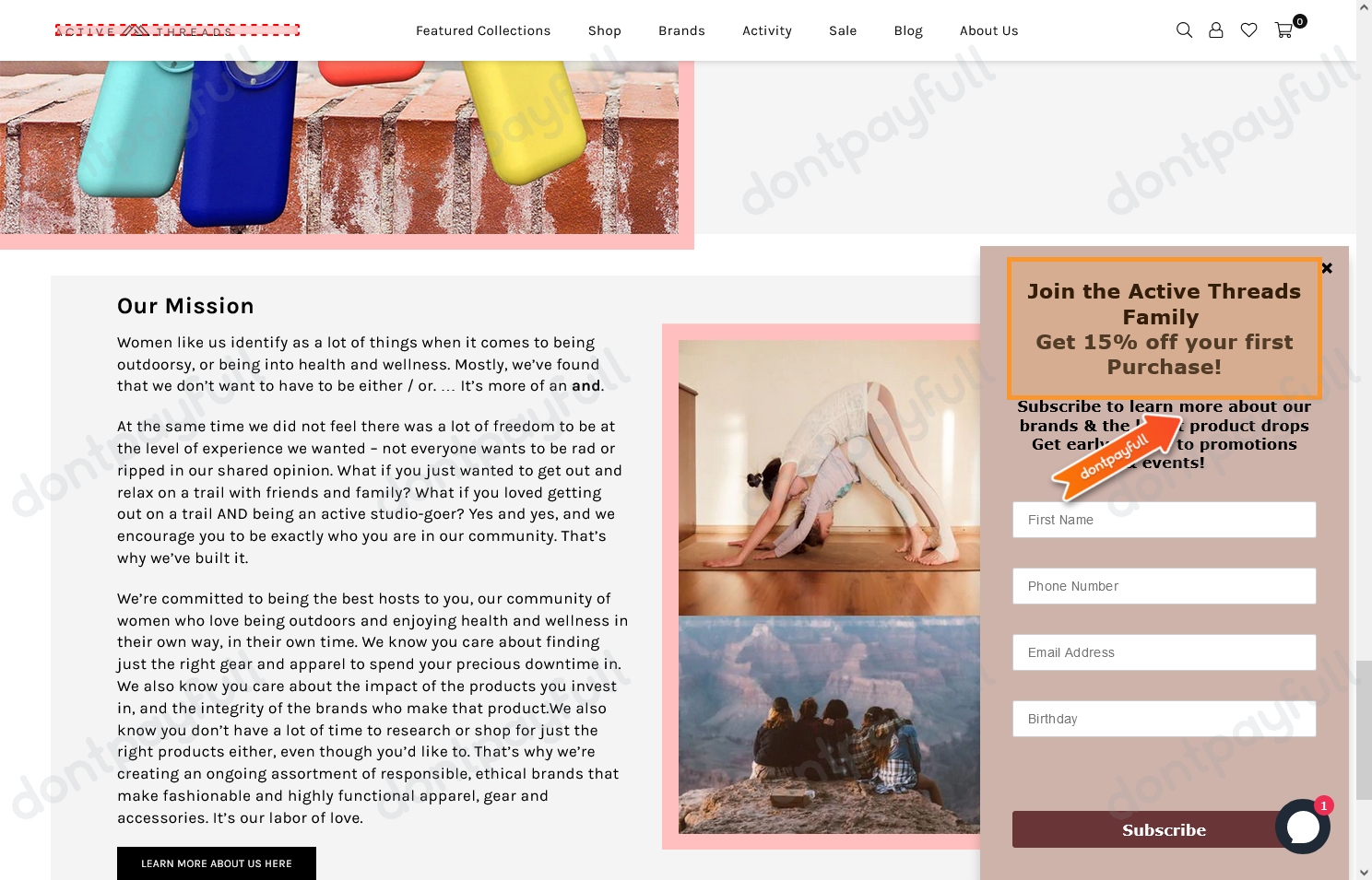 85 Off Active Threads DISCOUNT CODE ⇨ May 2024