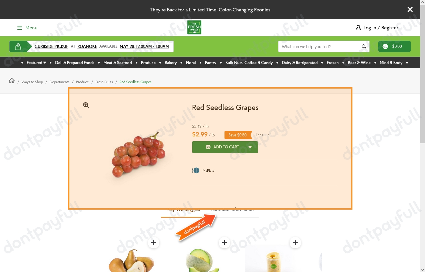 Fresh Market Coupons (45% Discount) - Nov 2022