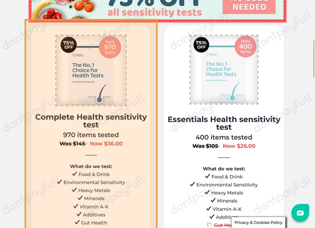 80 Off Check My Body Health COUPON CODE May 2024