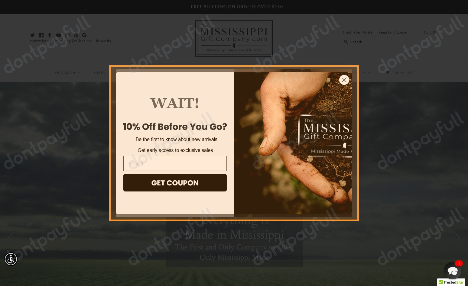 The Mississippi Gift Company Coupons (75% Discount) 2022