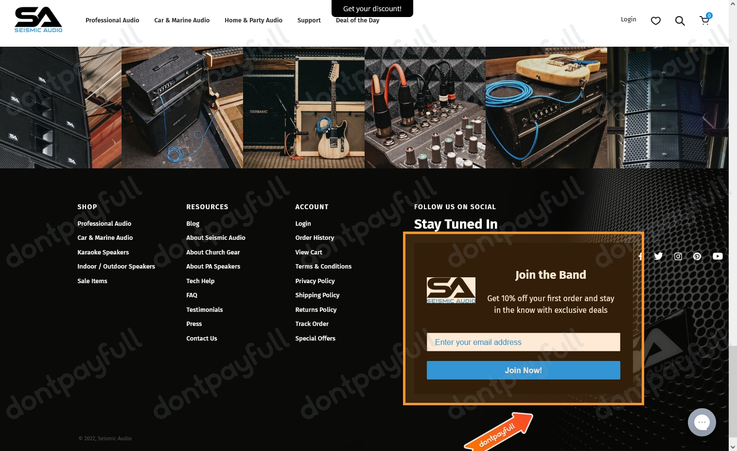 Seismic Audio Speakers Coupons: 65% Off Promo Code 2022