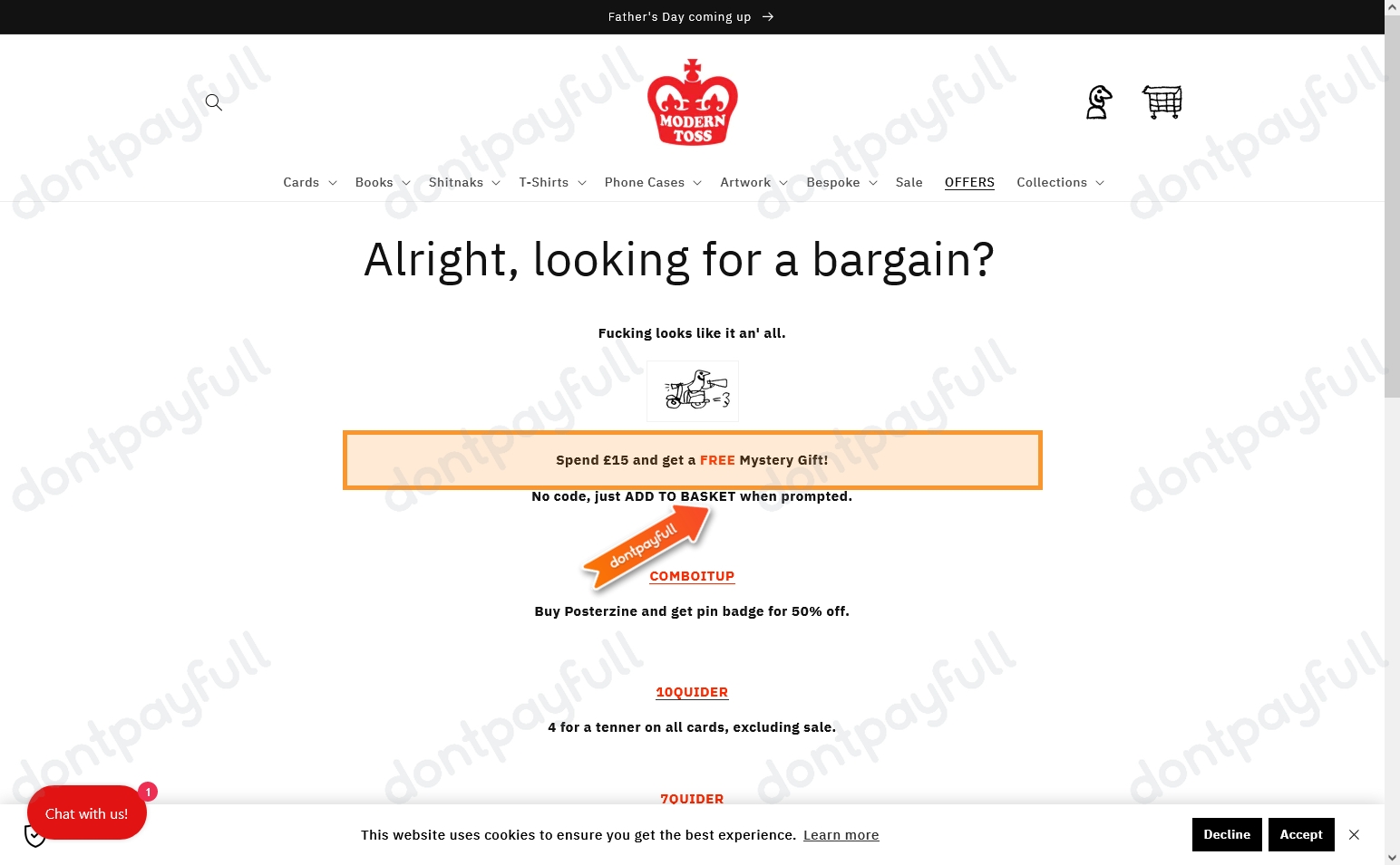 50 Off Modern Toss Discount Code (27 Active) May 2024