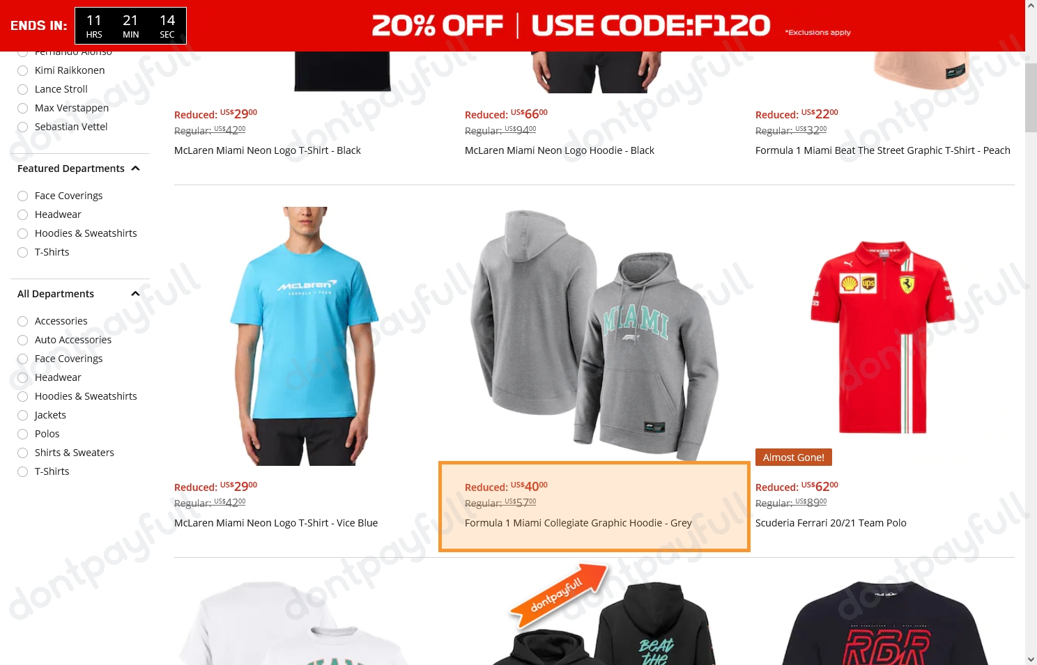 70% Off F1 Store Discount Code - (30 Active) February 2024