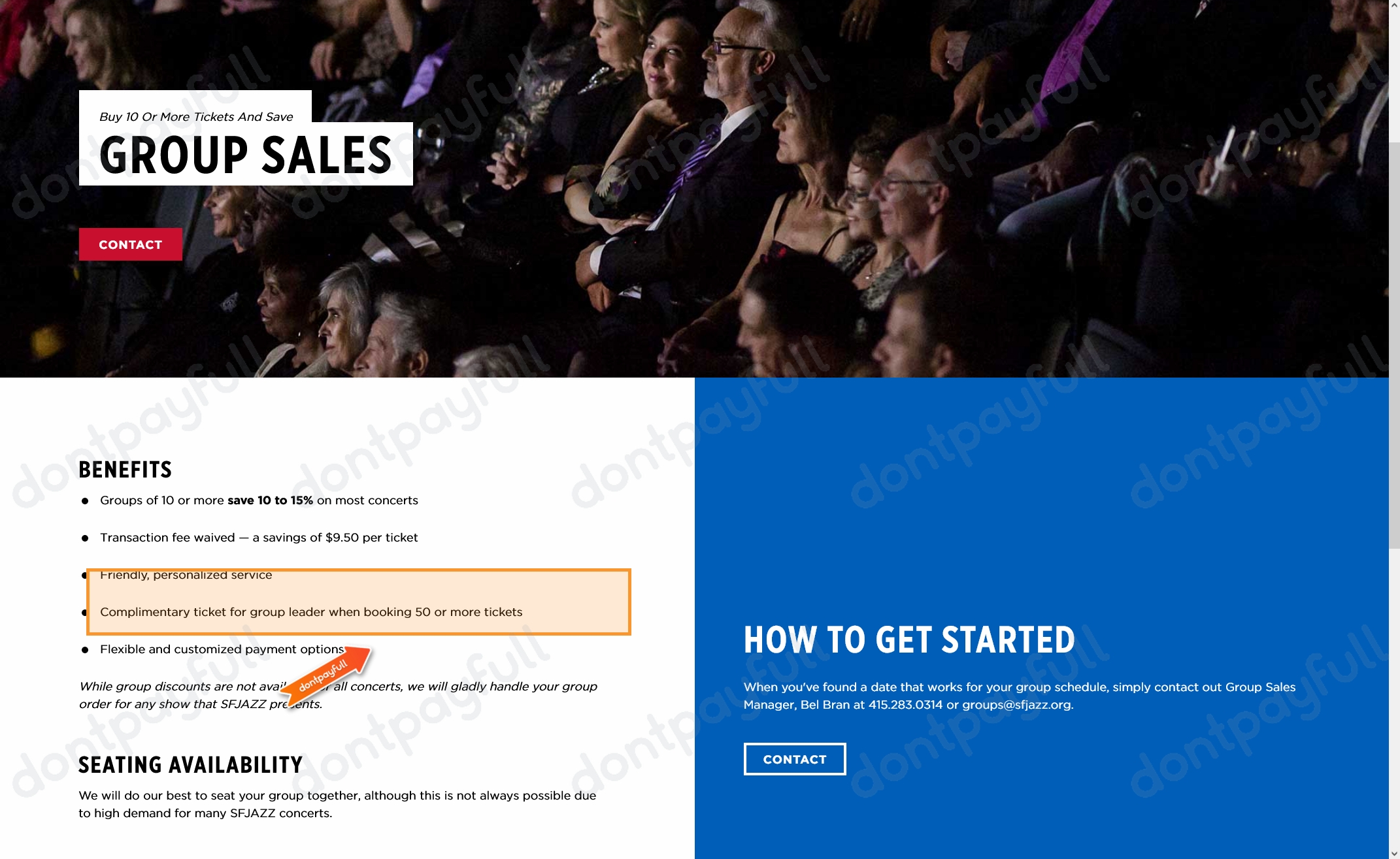 50 Off SFJAZZ PROMO CODE 4 ACTIVE September 2023 50 Off SFJAZZ PROMO CODE 4 ACTIVE September 2023