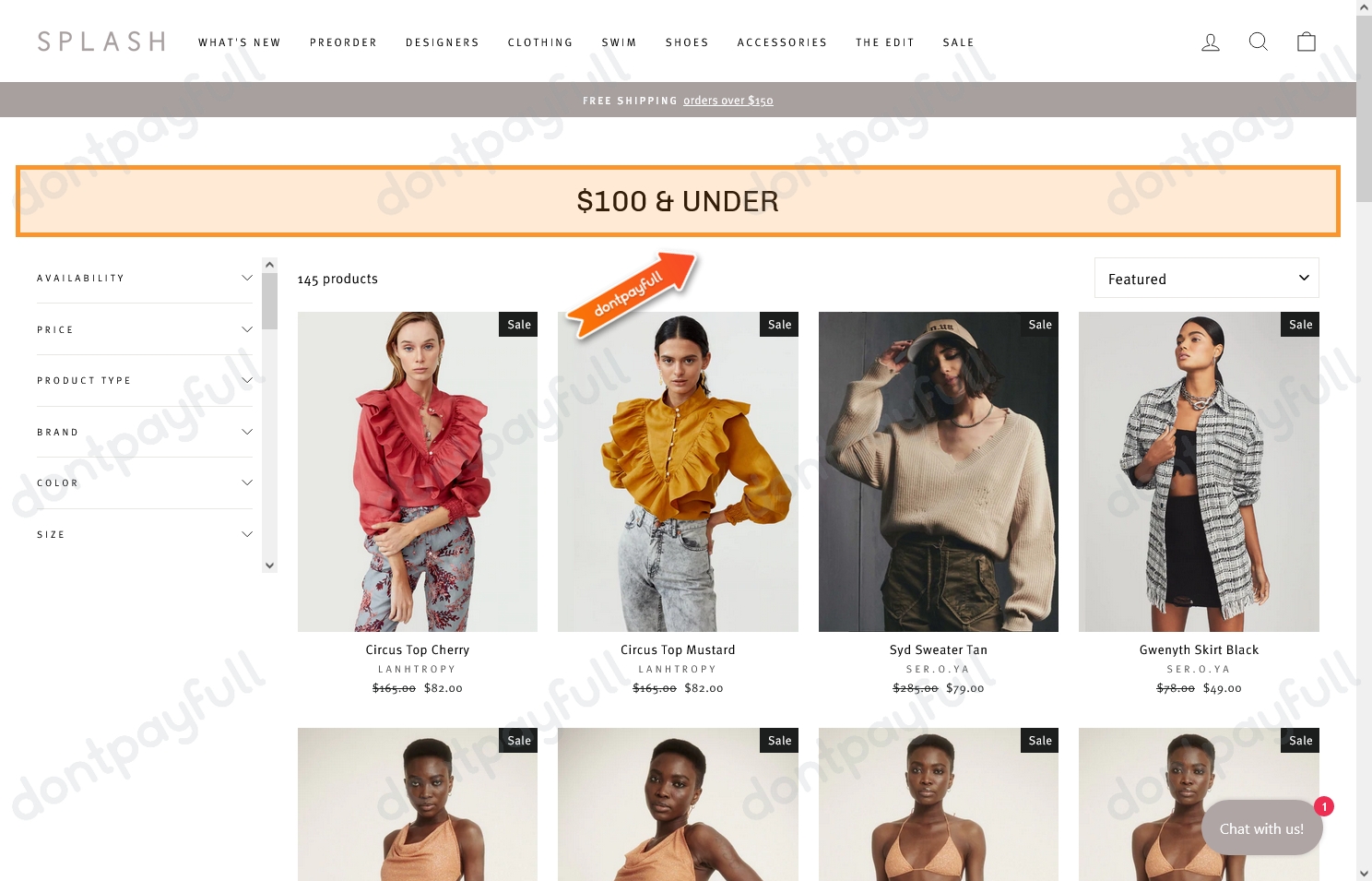 90 Off Splash Promo Codes, Discount Codes Sep 2024