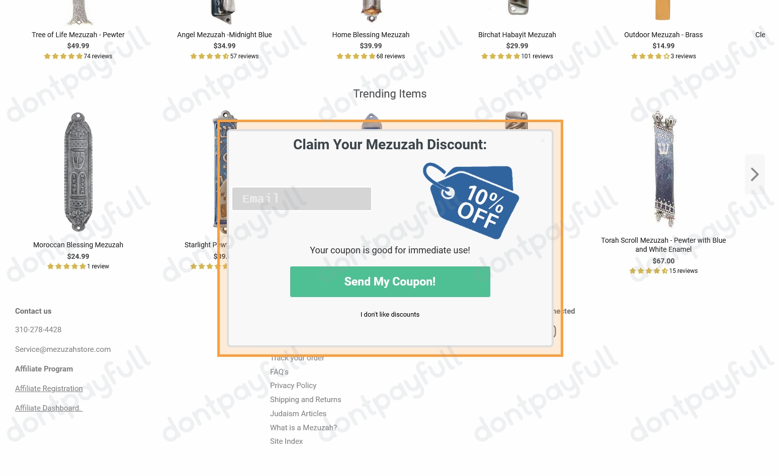 45 Off Mezuzah Store COUPON ⇨ (21 ACTIVE) May 2024