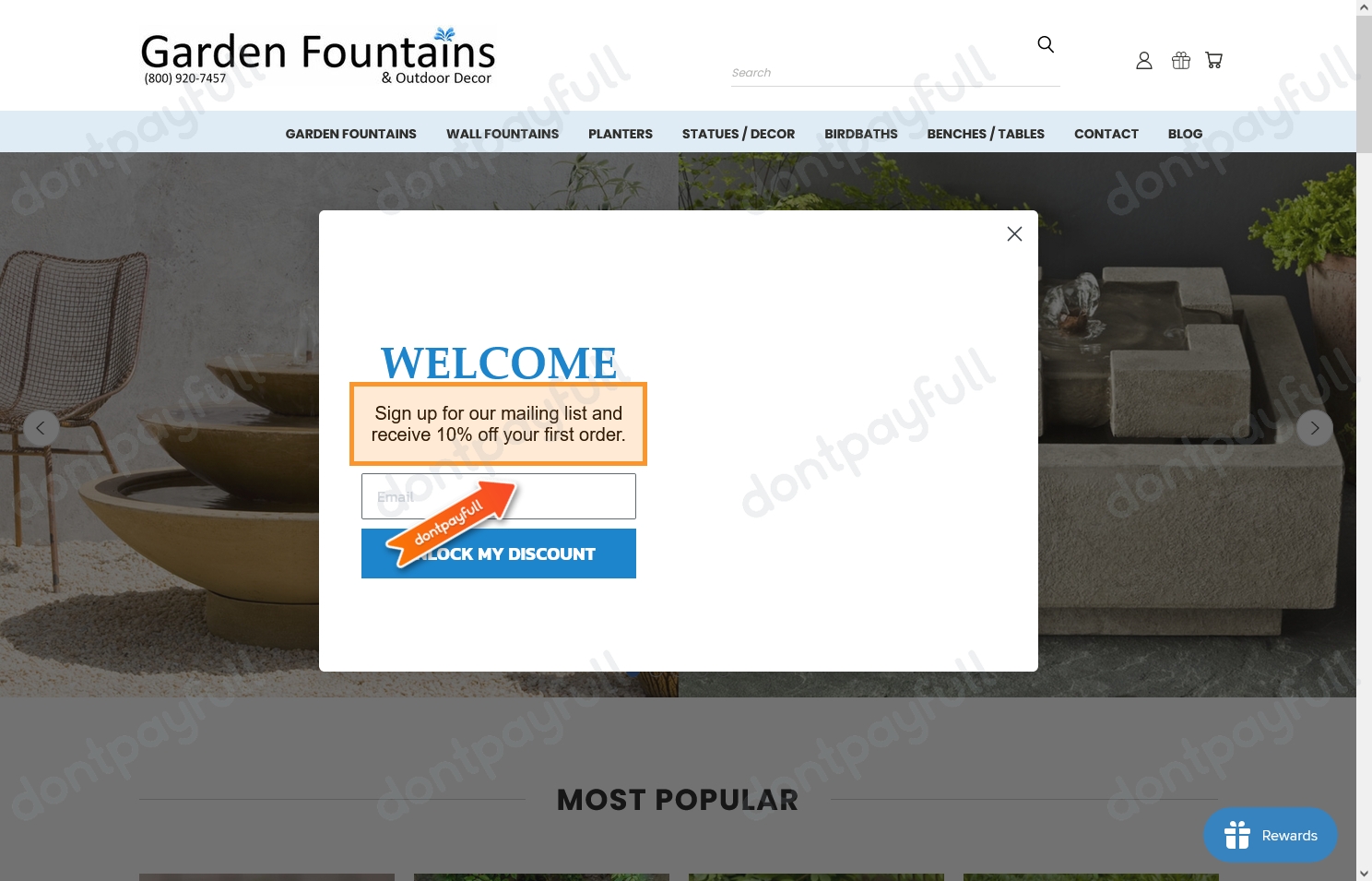 20 Off Garden Fountains COUPON (19 ACTIVE) June 2024
