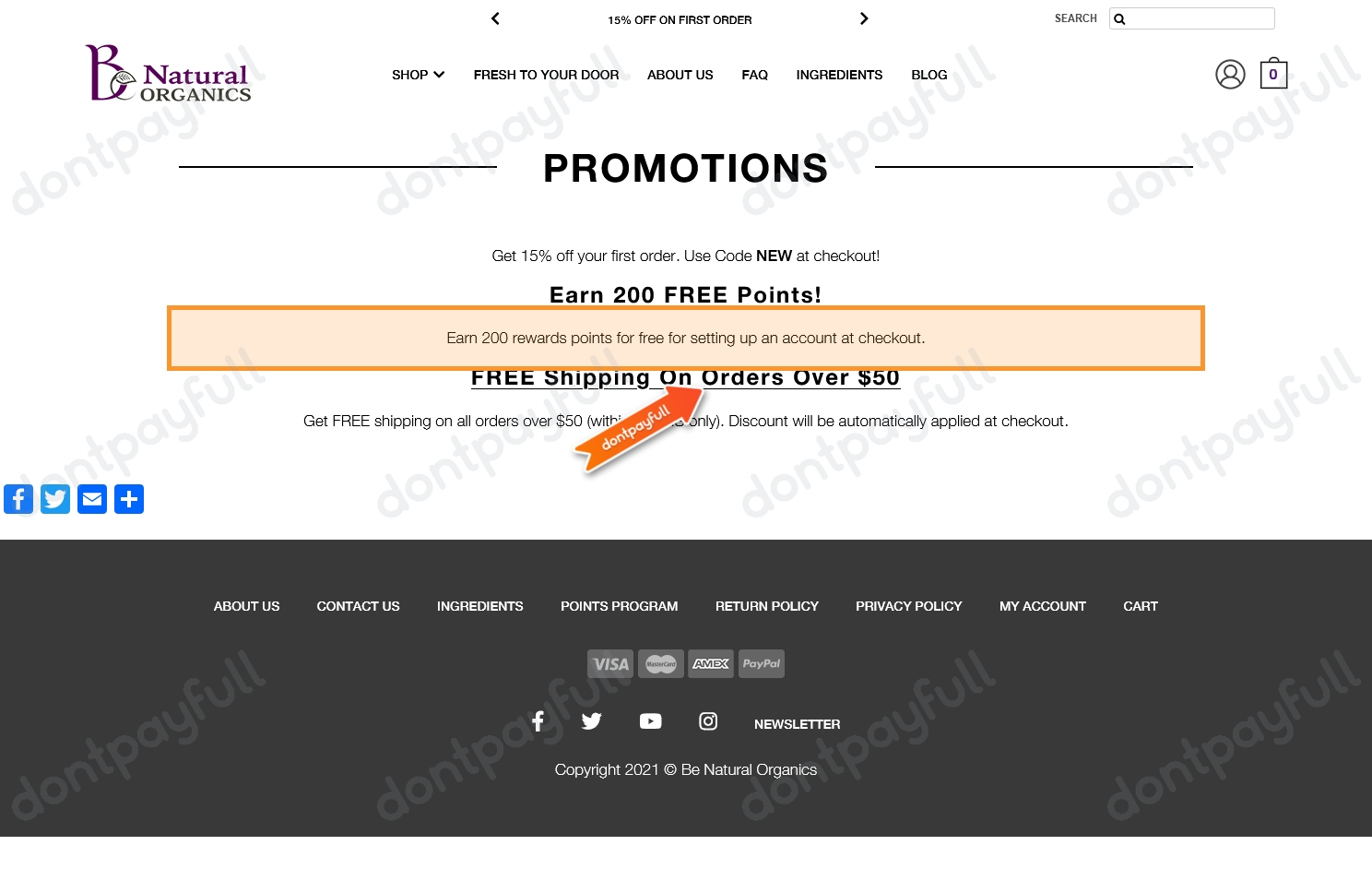 40 Off Be Natural Organics Coupon Codes, October 2024