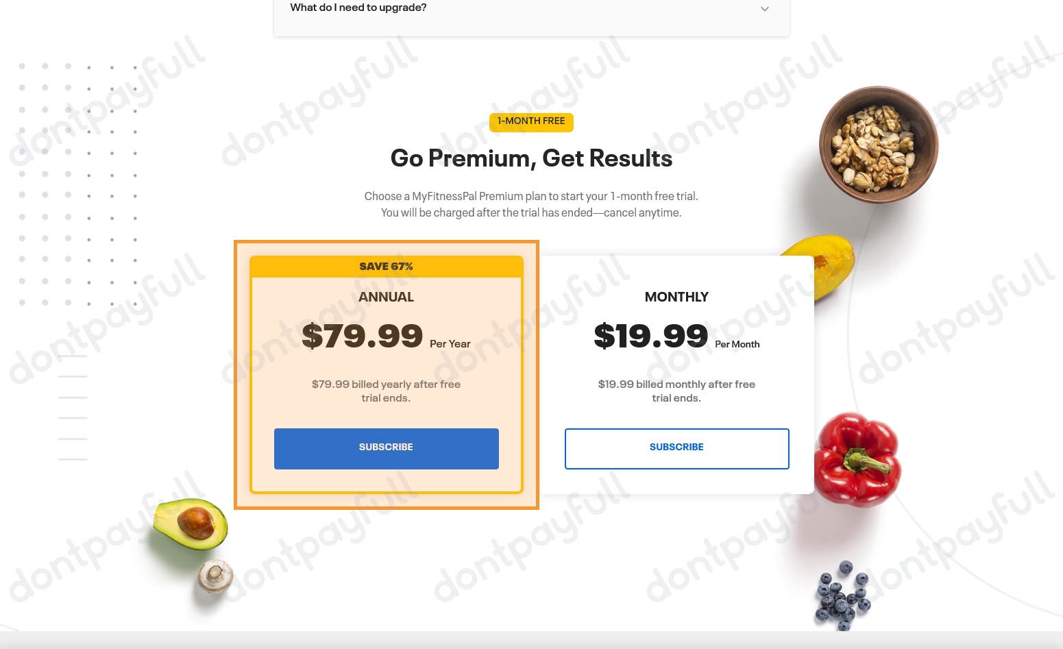 67% Off MyFitnessPal Coupon, Promo Code - Nov 2022