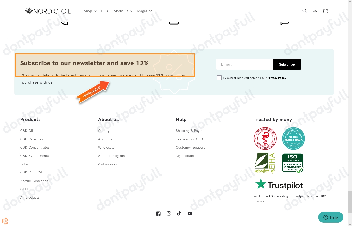 50 Off Nordic Oil CBD Discount Codes, September 2024
