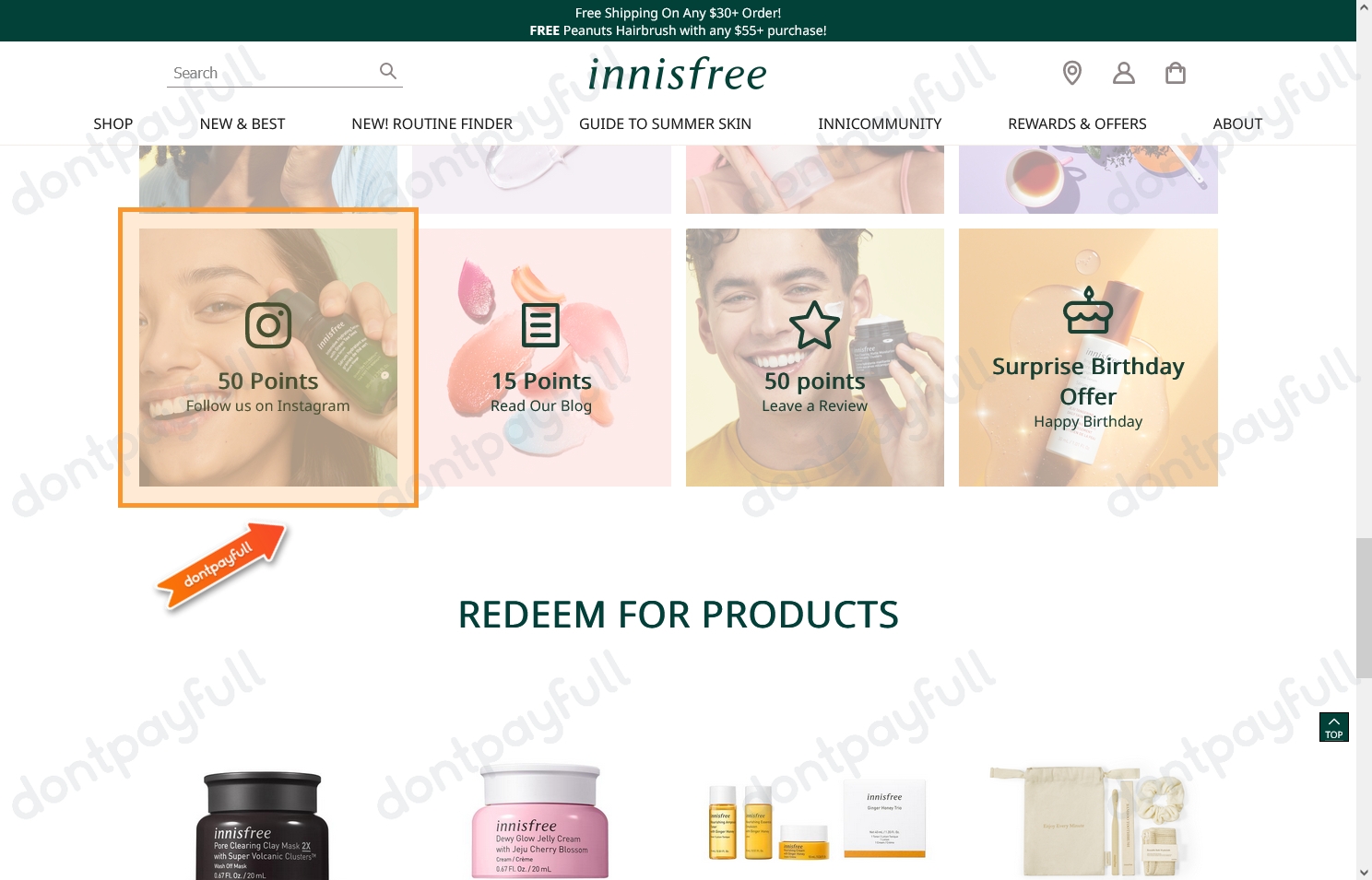 30% Off Innisfree Coupon, Promo Code - Nov 2022