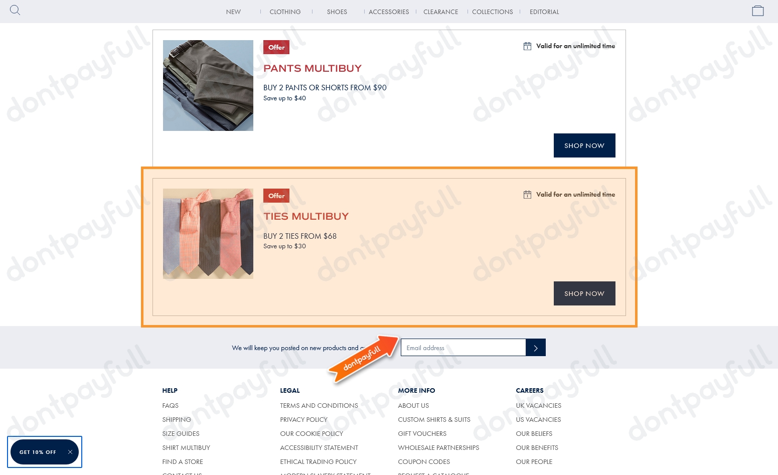63% Off Charles Tyrwhitt Coupons & Discount Codes - Sep 2022