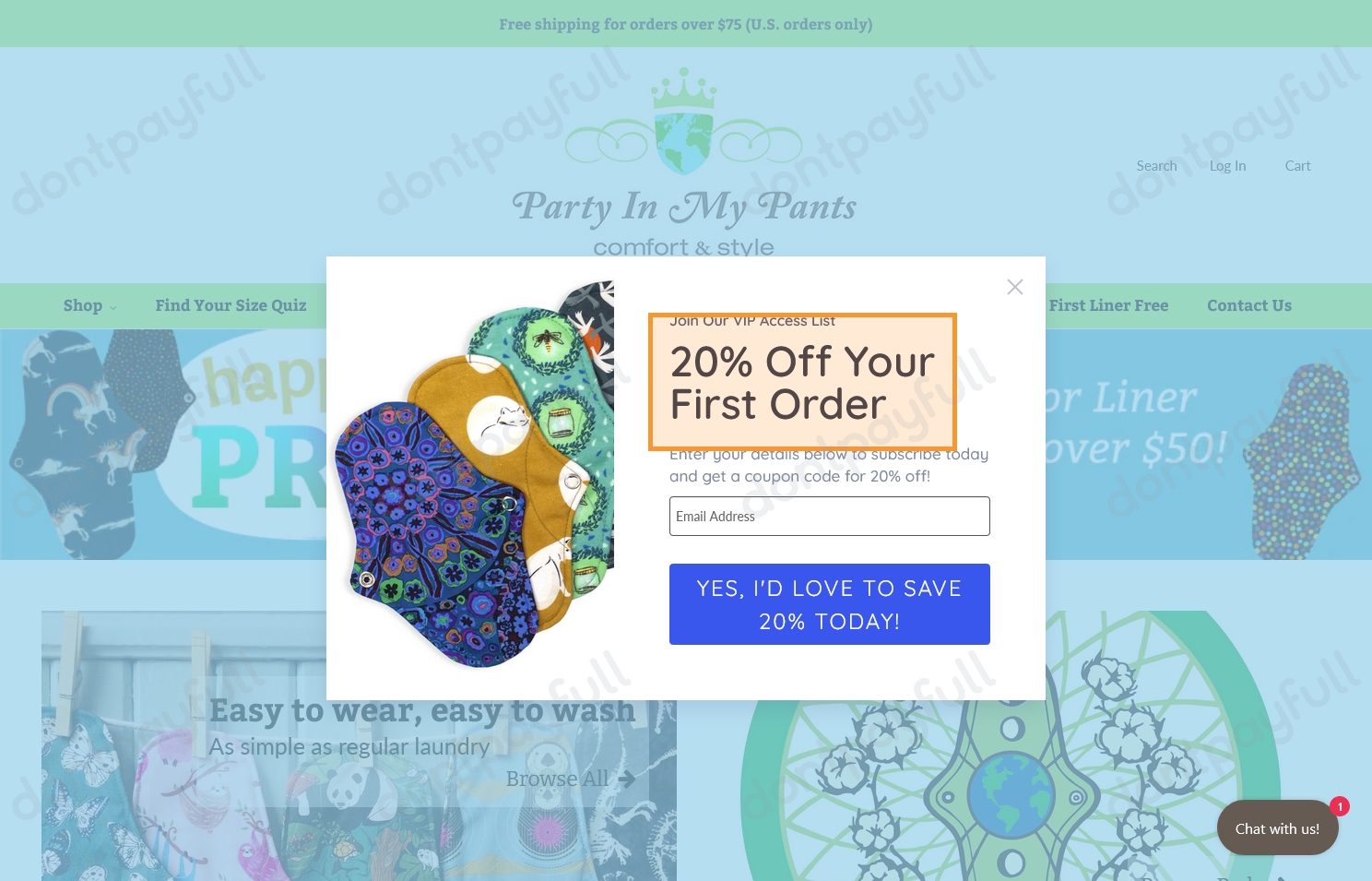 50 Off Party in my Pants DISCOUNT CODE ⇨ May 2024