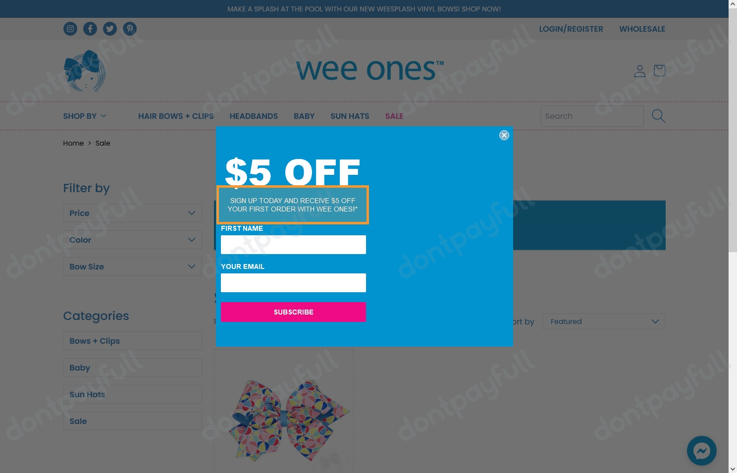 25 Off Wee Ones COUPON CODE (26 Active) March 2024