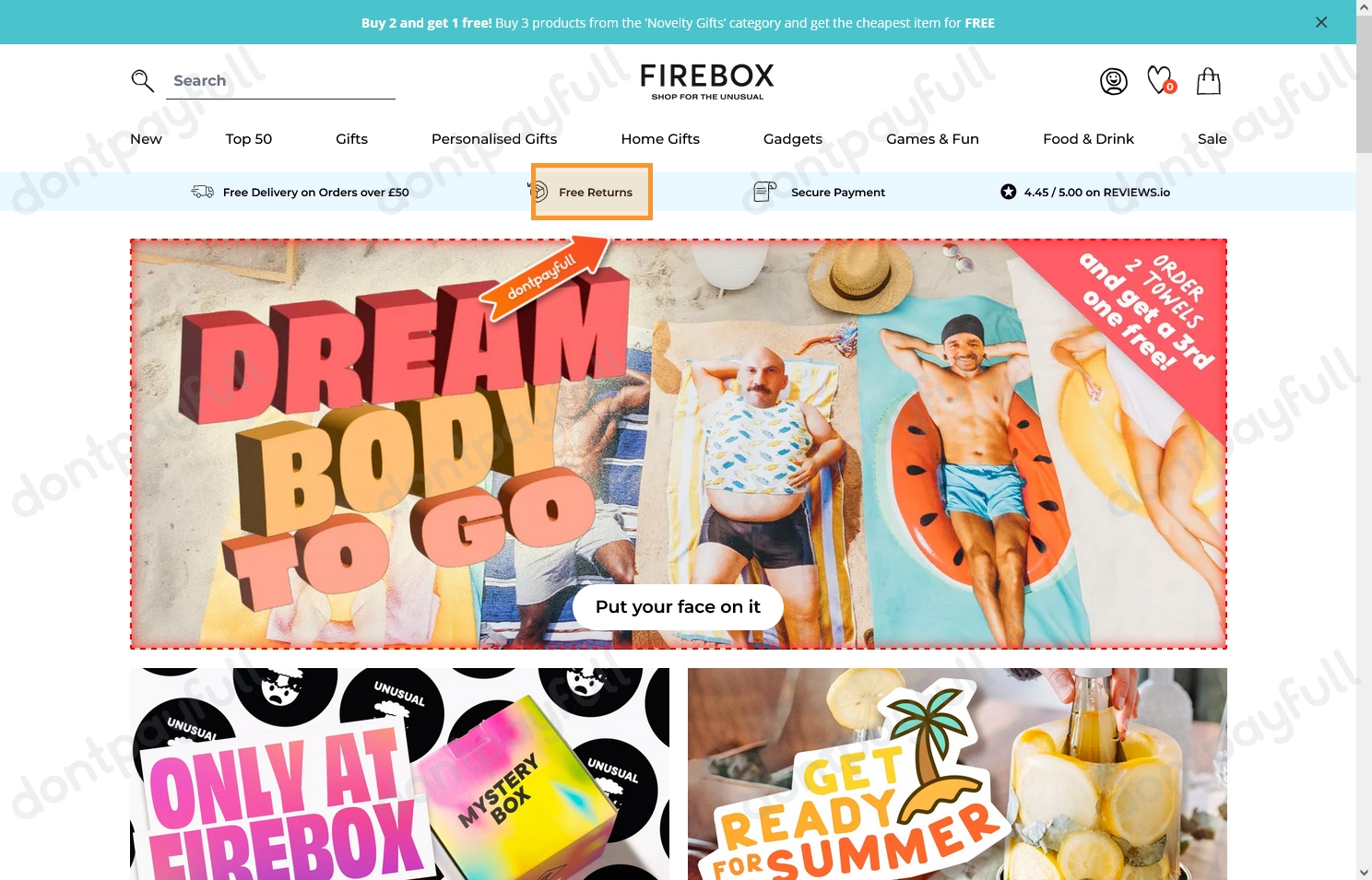 50 Off Firebox Discount Codes, Voucher Codes Sep 2024